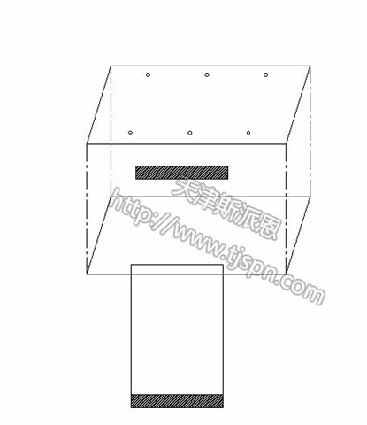 名称：后支架延长保护罩  件号：AZ16ZJ