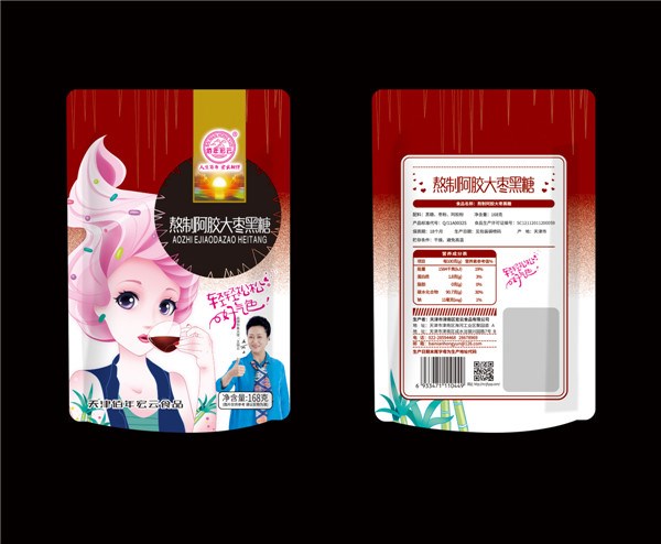熬制阿膠大棗黑糖168g