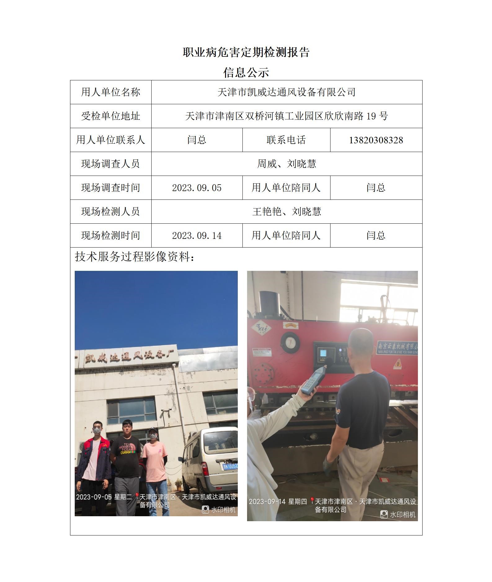 2023.10.24+天津市凯威达通风设备有限公司 职业病危害因素检测与评价报告信息公示_01.jpg