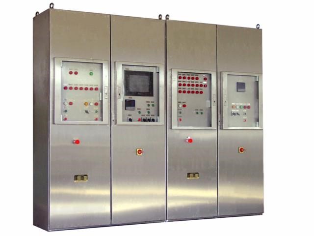 Stainless steel control cabinet